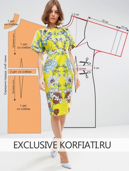 Моделирование интересных платьев и туник