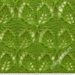 Очень красивые узоры спицами