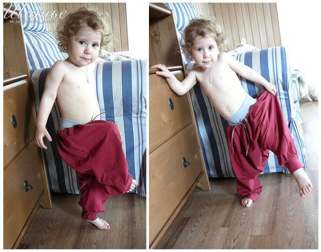 Переделка: как сделать из футболки аладдины