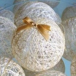 Шары из ниток