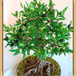 ​Бонсай из бисера