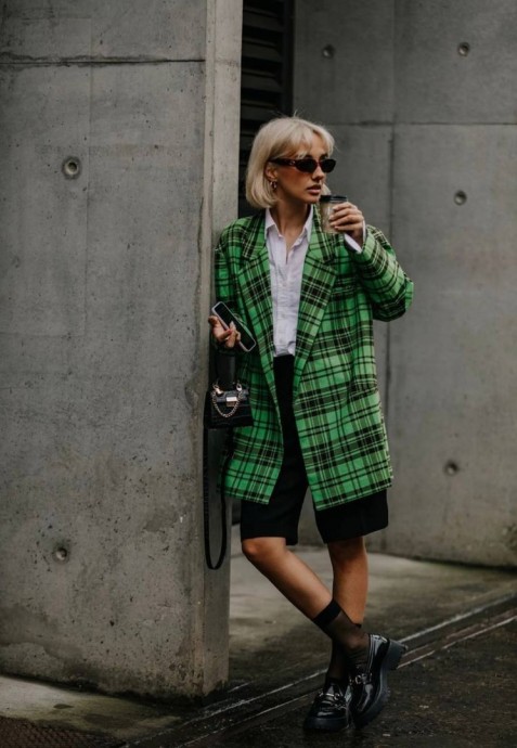 Правила пошива из ткани в клетку