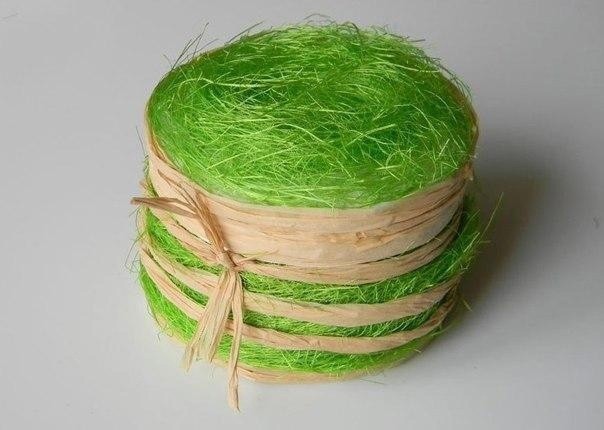 Шкатулка или корзинка из бобины от скотча