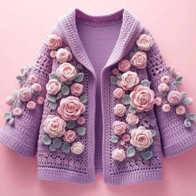 Очаровательные детские вязаные кардиганы