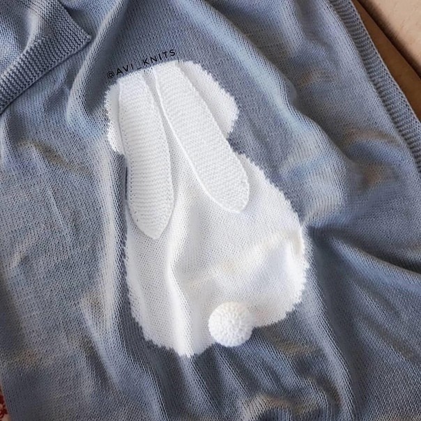 Детский домашний плед с зайчишкой Детский домашний плед с зайчишкой