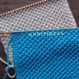 ​Вяжем узор "Мелкие соты"