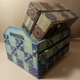 Геометрия в технике декупажа