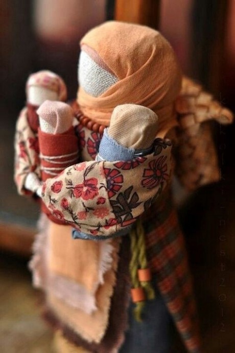Куклы из лоскутов