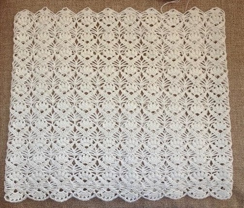 Очень красивый узор крючком