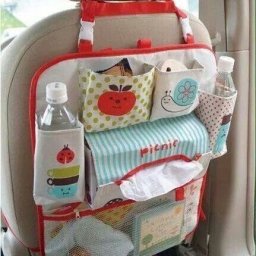 ​Органайзер своими руками для детских вещей в машину