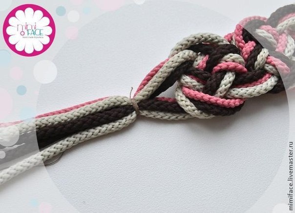 Плетённый браслет своими руками