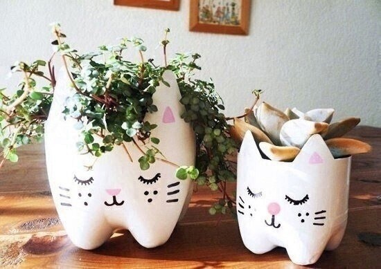 ​Поделки из пластиковых бутылок