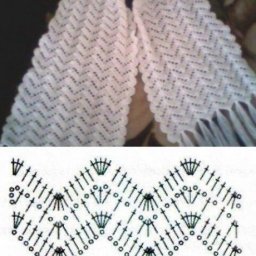 Шарфики крючком