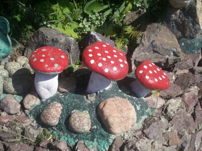 Идеи из камней разукрашенных и не только