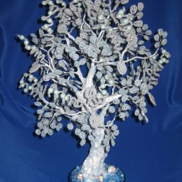 ​Голубая сказка из бисера