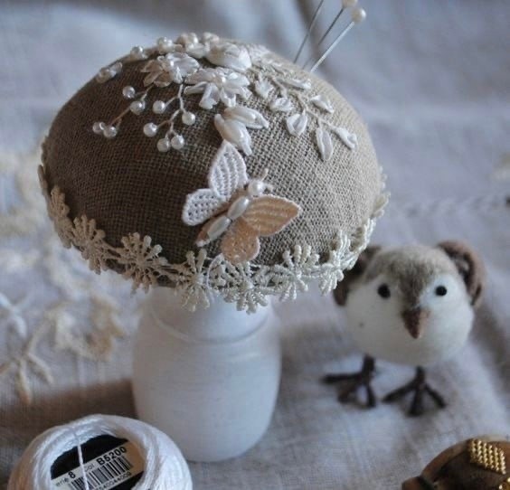 ​Грибочки из ткани