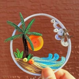 Идеи композиций из квиллинга