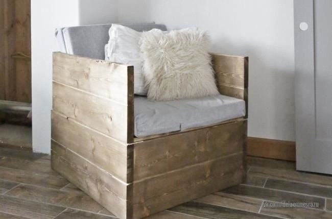 Простой вариант кресла-кровати