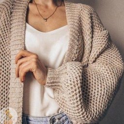 Летнее пальто или удлинённый кардиган