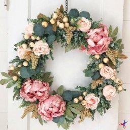 Декоративные интерьерные веночки