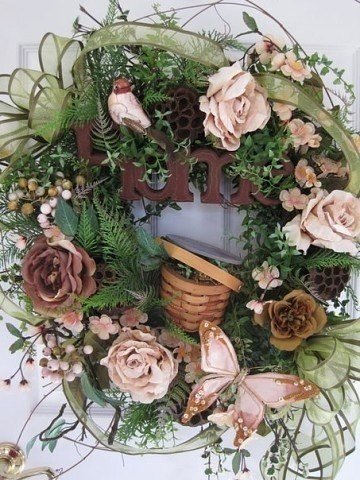 Пасхальные веночки: идеи