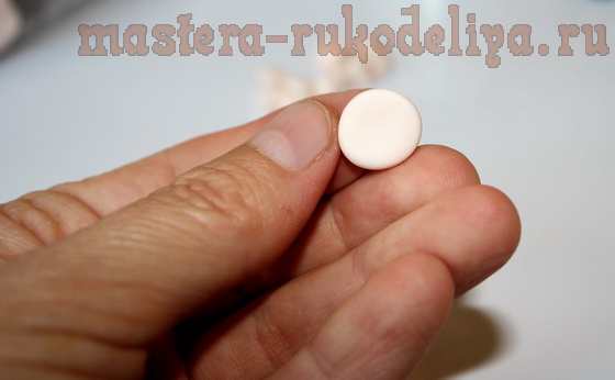 Розочка из полимерной глины