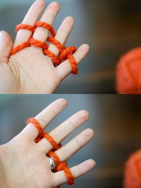 Вязание на пальцах