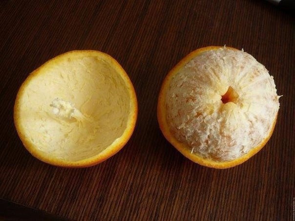 ​Ароматная свеча из апельсина
