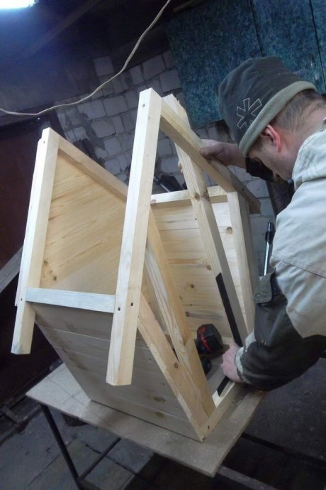 Самодельный коптильный домик на дачу