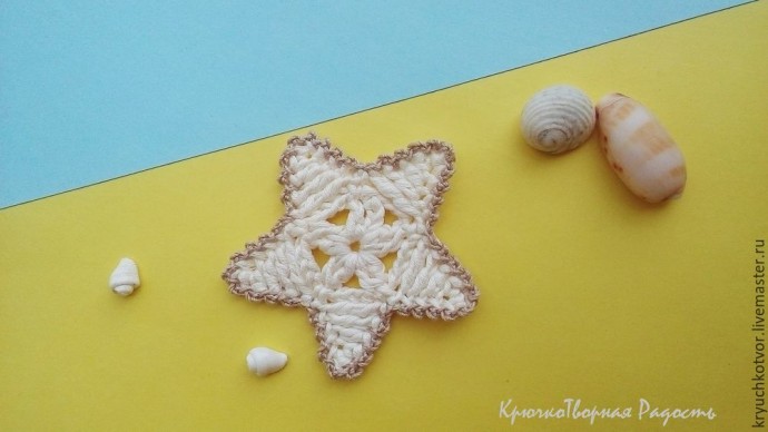 Сумка с ракушками и морскими звездами Сумка с ракушками и морскими звездами