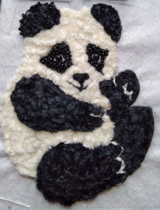 Брошь "Панда"