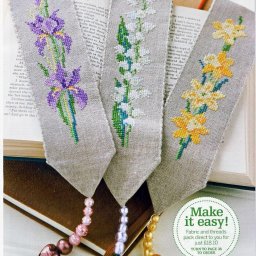 Вышитые закладки