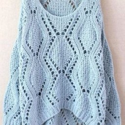 ​Узор с крупными ромбами