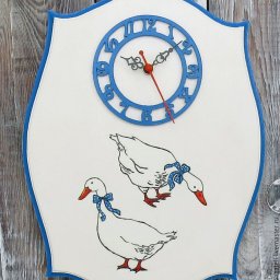 Часы "Чешские гуси"