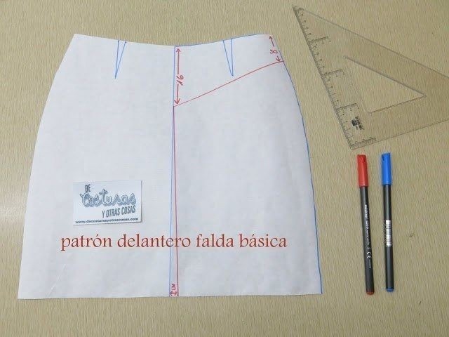 ​Моделирование фигурной юбки со складками