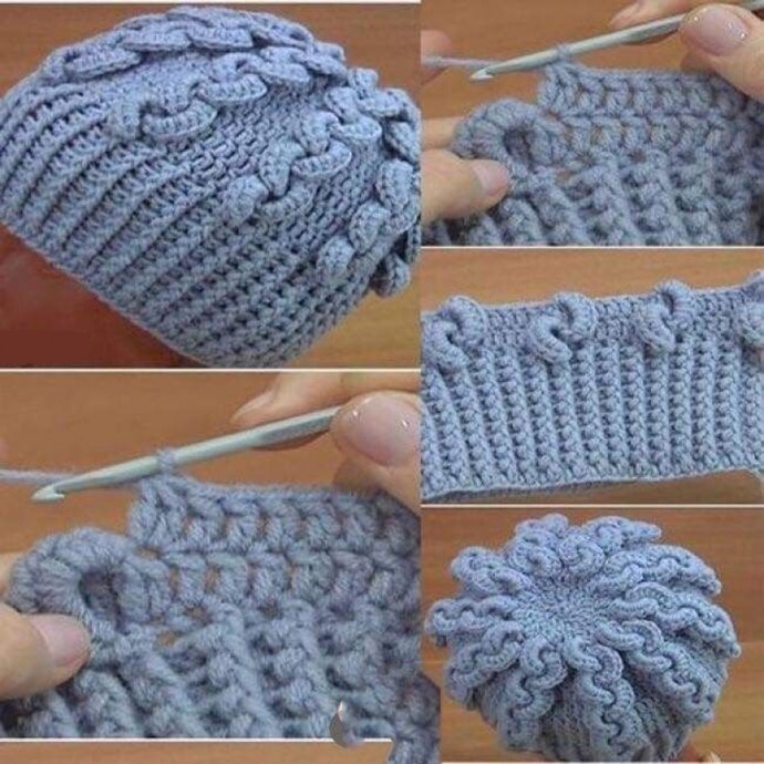 ​Невероятной красоты шапочка