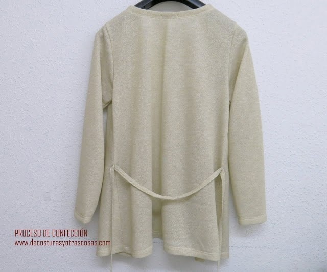 ​Пошив летящего кардигана