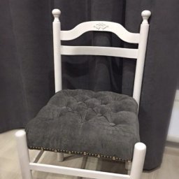 ​Преображение ободранного стула в королевский