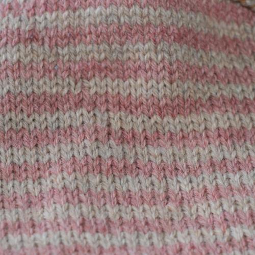 Смена цвета нити при круговом вязании