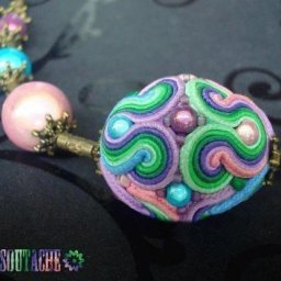 ​Сутажная бусина: мастер-класс