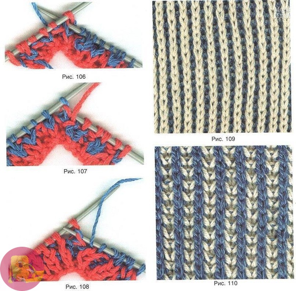 Вяжем резинку