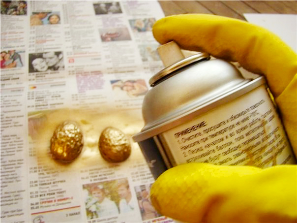 Золотые орешки с пожеланиями к празднику