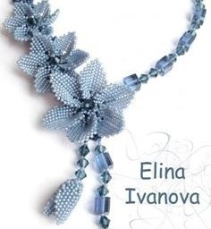 Цветочное колье