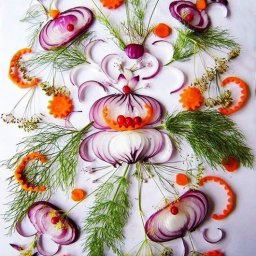 ​Идеи луковой живописи