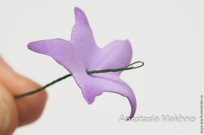 Колокольчики из фоамирана Колокольчики из фоамирана