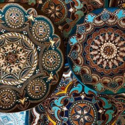 Наносим разметку для точечной росписи