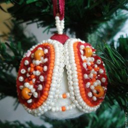 ​Мастер-класс по созданию ёлочного шарика