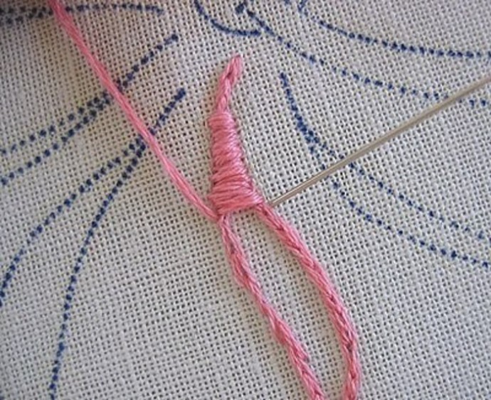 Различные стежки