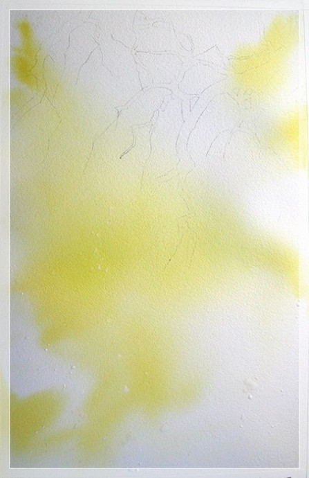 Рисуем волшебный лес