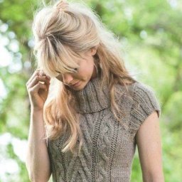 Удлиненная туника с карманом